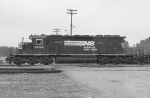 NS 6085 in pouring rain